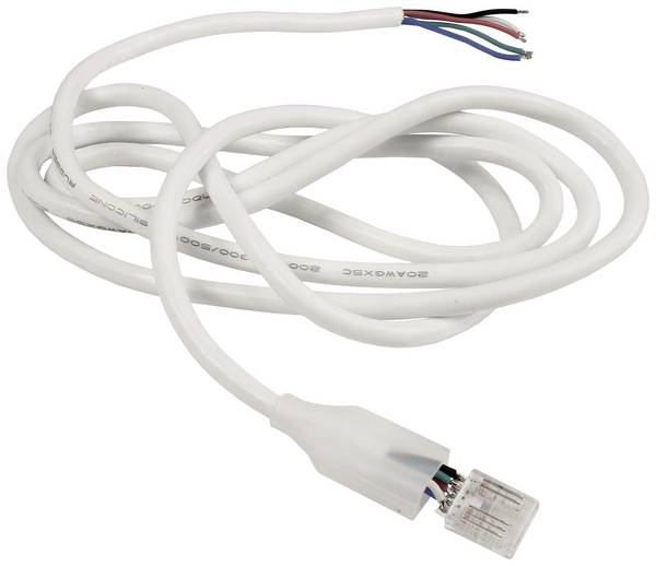 Deko Light 930800  Câble d'alimentation  5 A   Longueur de câble: 1.85 m 24 V silicone   1 pc(s)