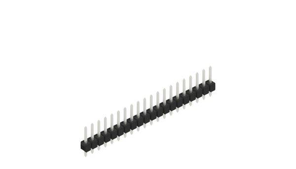 Fischer Elektronik Barrette mâle (standard) Nbr de rangées: 1 10046164 10 pc(s)-0