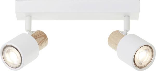 Brilliant Pini 10146/75 Plafonnier  GU10   blanc, bois