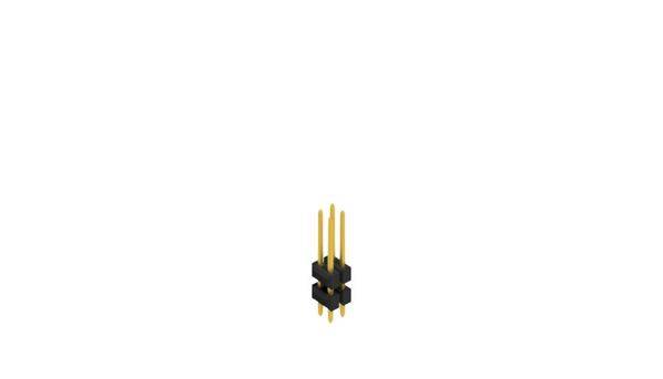 Fischer Elektronik Barrette mâle (standard) Nbr de rangées: 2 10051311 10 pc(s)