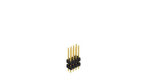 Fischer Elektronik Barrette mâle (standard) Nbr de rangées: 2 10051317 10 pc(s)