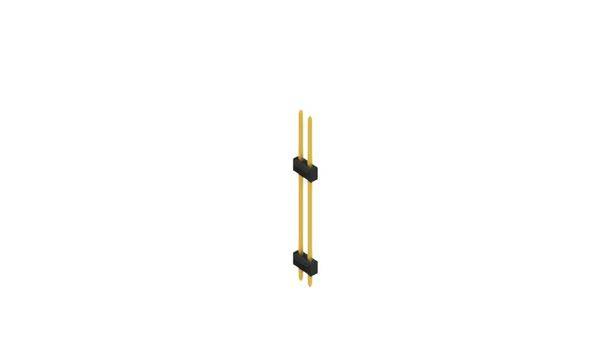 Fischer Elektronik Barrette mâle (standard) Nbr de rangées: 2 10168298 10 pc(s)-0