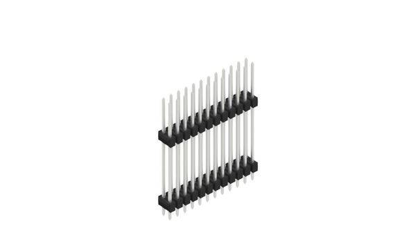 Fischer Elektronik Barrette mâle (standard) Nbr de rangées: 2 10051565 10 pc(s)