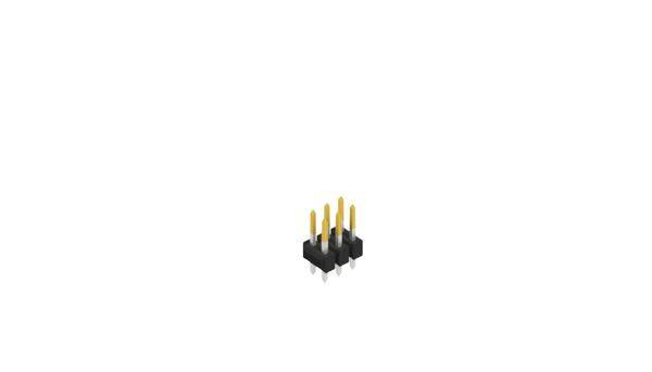 Fischer Elektronik Barrette mâle (standard) Nbr de rangées: 2 10053249 10 pc(s)-0