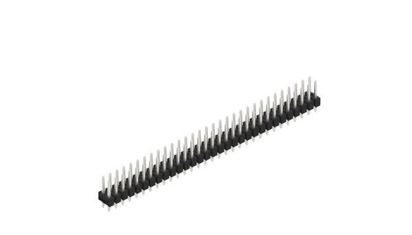Fischer Elektronik Barrette mâle (standard) Nbr de rangées: 2 10053337 10 pc(s)-0