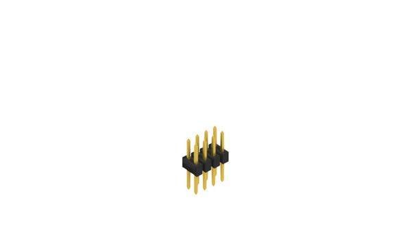 Fischer Elektronik Barrette mâle (standard) Nbr de rangées: 2 10053362 10 pc(s)-0