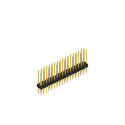 Fischer Elektronik Barrette mâle (standard) Nbr de rangées: 2 10053649 10 pc(s)-0