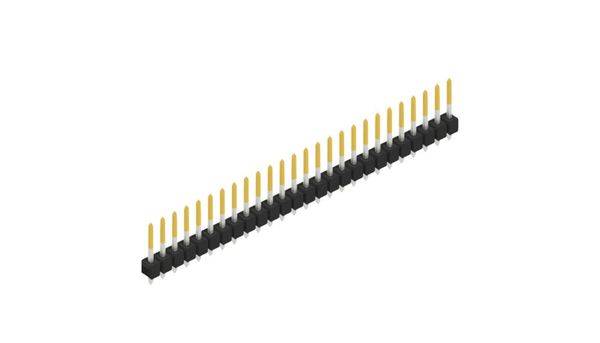 Fischer Elektronik Barrette mâle (standard) Nbr de rangées: 1 10054072 10 pc(s)-0