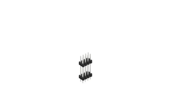 Fischer Elektronik Barrette mâle (standard) Nbr de rangées: 2 10057298 10 pc(s)-0