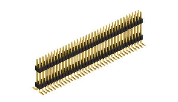 Fischer Elektronik Barrette mâle (standard) Nbr de rangées: 2 10162769 10 pc(s)