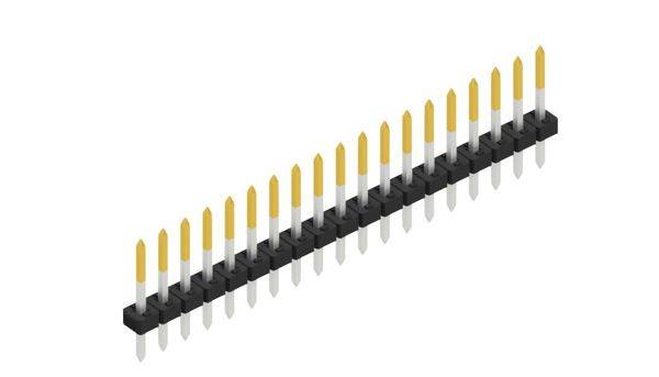 Fischer Elektronik Barrette mâle (standard) Nbr de rangées: 1 SLY110419S 10 pc(s)-0