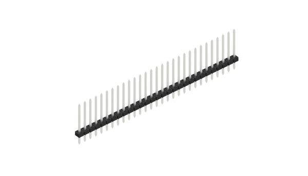 Fischer Elektronik Barrette mâle (standard) Nbr de rangées: 1 SLY113929Z 10 pc(s)-0