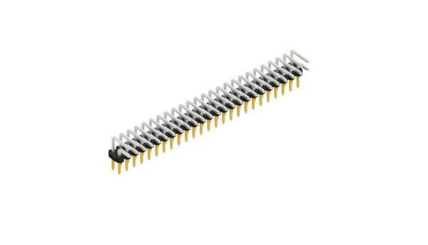 Fischer Elektronik Barrette mâle (standard) Nbr de rangées: 2 10062767 10 pc(s)-0