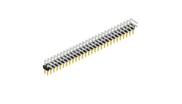 Fischer Elektronik Barrette mâle (standard) Nbr de rangées: 2 SLY403556S 10 pc(s)-0
