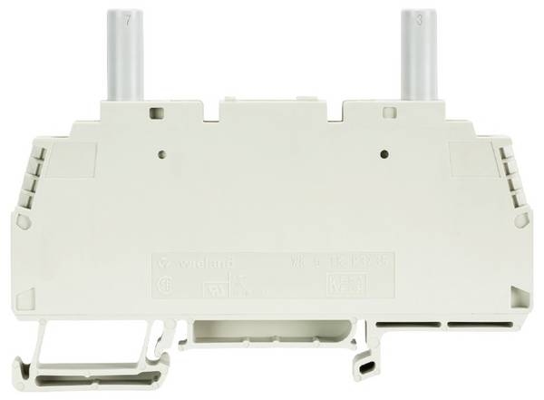Wieland Electric 56.106.0653.0 Borne de mesure sectionnable  raccord à vis  gris 50 pc(s)