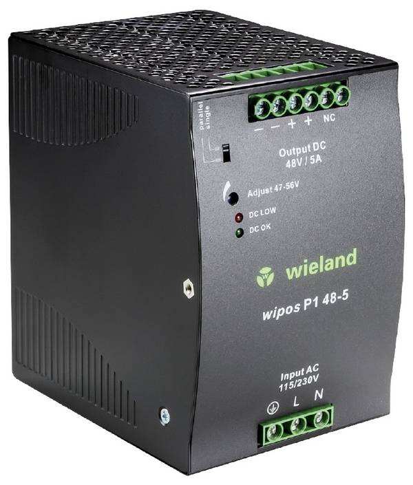Wieland Electric 81.000.6134.0 Bloc d'alimentation à découpage 48 V 5 A 480 W Contenu 1 pc(s)