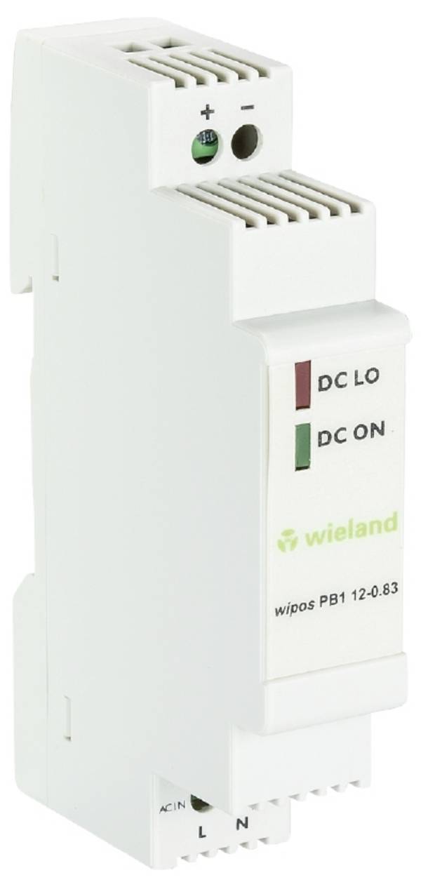 Wieland Electric 81.000.6302.0 Bloc d'alimentation à découpage  12 V 0.83 A 10 W   Contenu 1 pc(s)