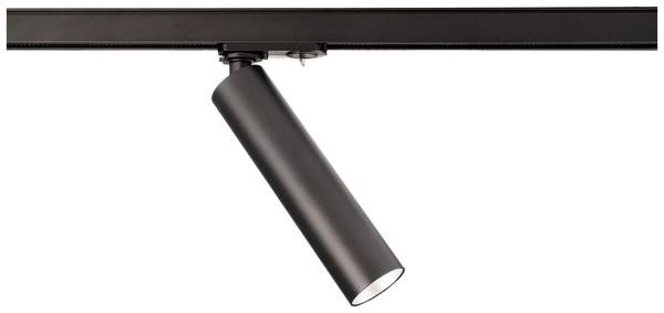 Deko Light Slim 707202 Spot LED sur rail monophasé  5 W LED  noir