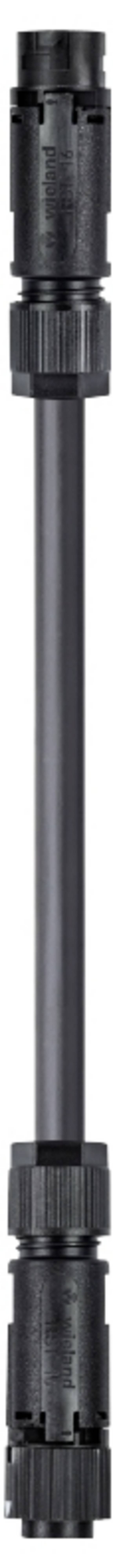 Wieland Electric 46.422.5000.1  Cordon  noir 5 m