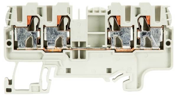 Wieland Electric 56.203.5155.0 Borne de passage  raccord à vis  gris 100 pc(s)