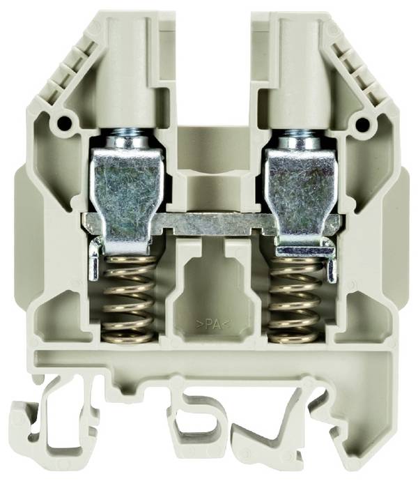 Wieland Electric 57.510.0555.0 Borne de passage  raccord à vis  gris 50 pc(s)