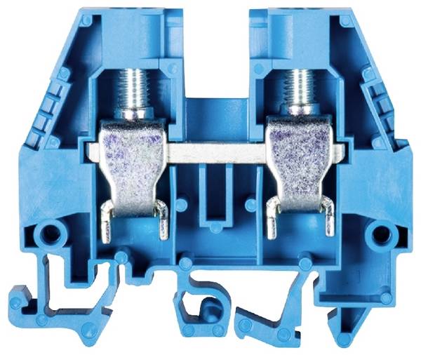 Wieland Electric 57.510.1155.6 Borne de passage  raccord à vis  bleu 50 pc(s)