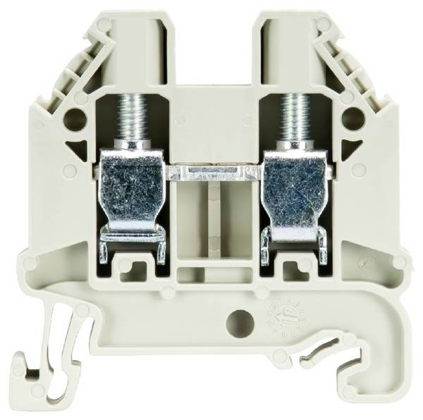Wieland Electric 58.506.0055.0 Borne de passage  raccord à vis  gris 100 pc(s)
