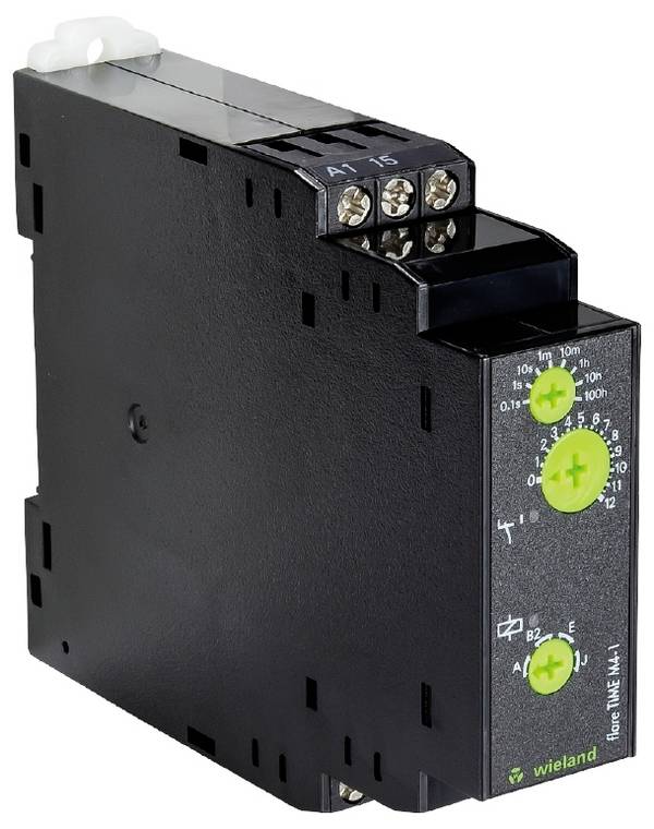 Wieland Electric 81.020.0000.0 flare TIME M4-1 Relais temporisé multifonction 1 pc(s) Plage temporelle: 0.1 s - 1200 h 1 inverseur (RT)