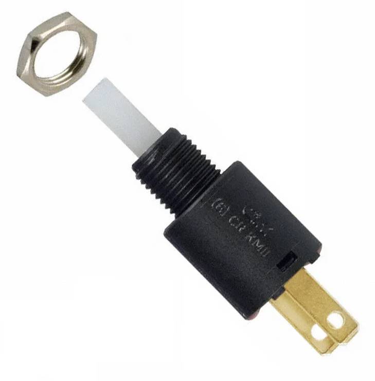 C & K Switches KM1101RR05B Pushbuttons KM Series Bouton-poussoir 20 V/DC 1 x Off/(On) 1 pc(s) Bulk-0