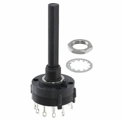 C & K Switches A20515RNZQ Rotary Switch A Series Commutateur rotatif 125 V/AC, 125 V/DC 2.5 A Positions de commutation 5-0
