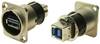 XLRFT USB 3.0 A-B femelle nickel mis à la terre Adaptateur/prolongateur encastrable CP30106 Cliff Contenu: 1 pc(s)