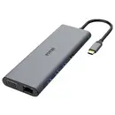 Akasa Station d'accueil USB-C® USB Type-C 14-In-1 Dock Convient pour les marques: universel lecteur de cartes intégré, a
