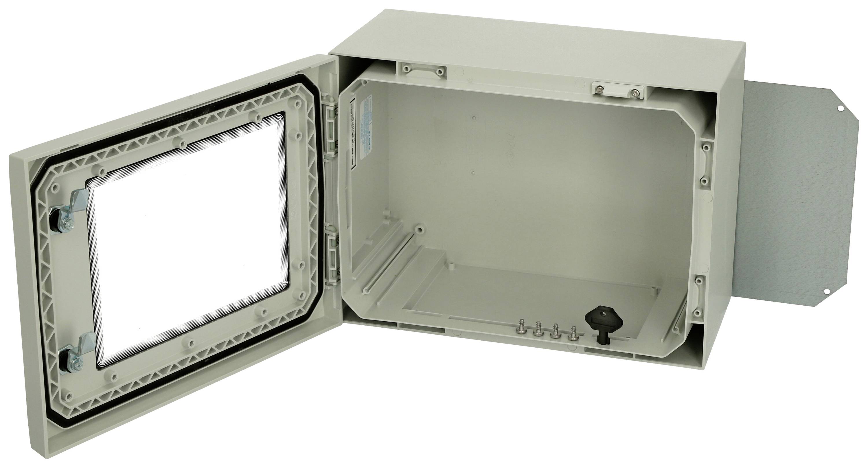 Fibox ARCA 304021W No MP Armoire de commande 400 x 300 x 210 Polycarbonate gris clair (RAL 7035) 1 pc(s)