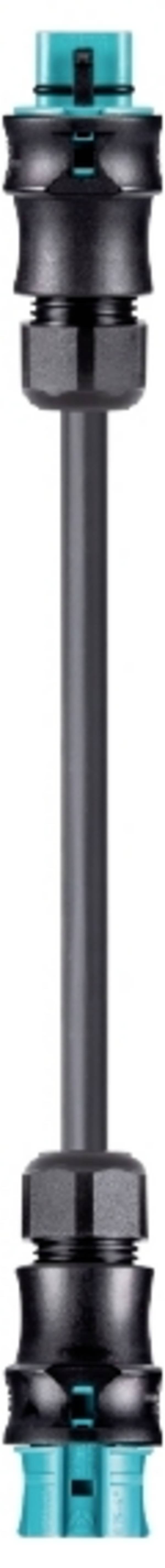 Wieland Electric 96.453.1000.6  Cordon  noir 1 m