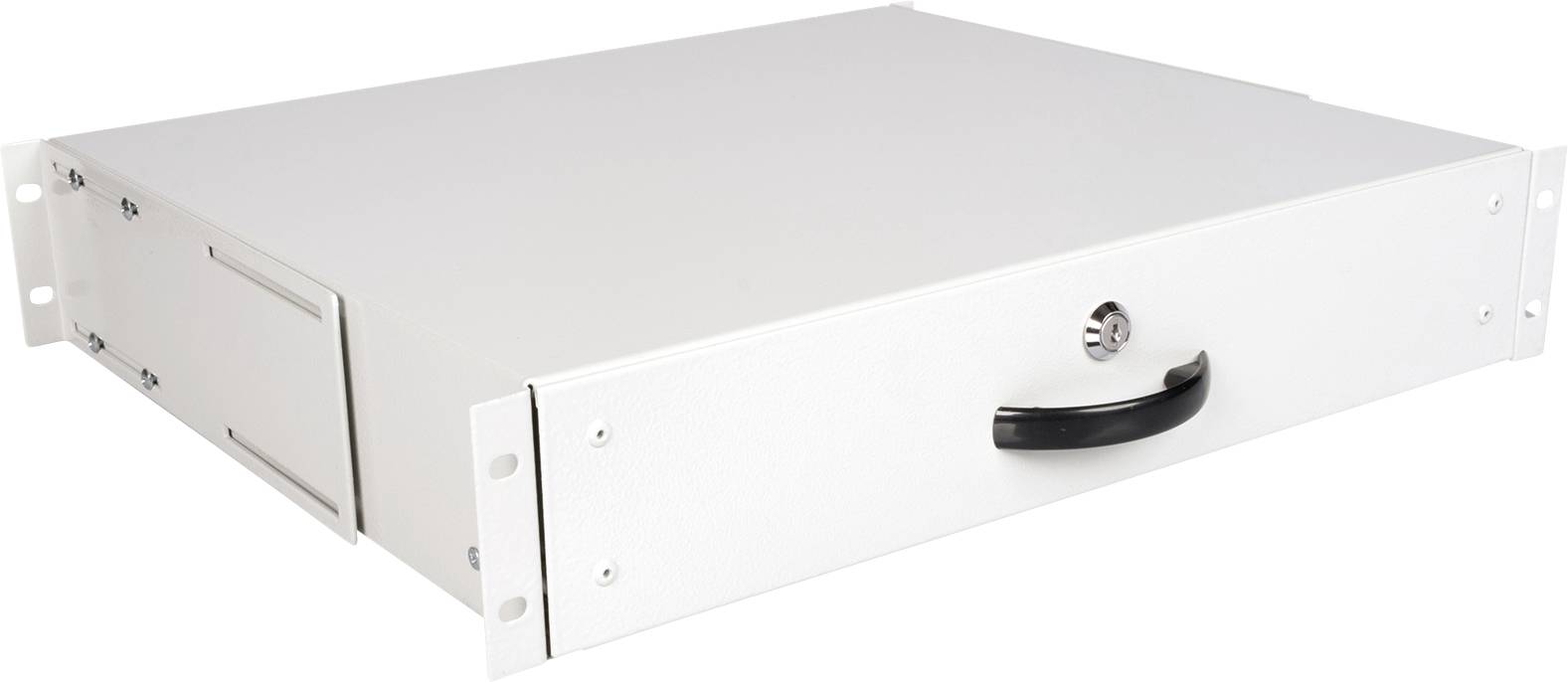 ROLINE 19" Tiroir pour clavier 2U, 400P fermable gris