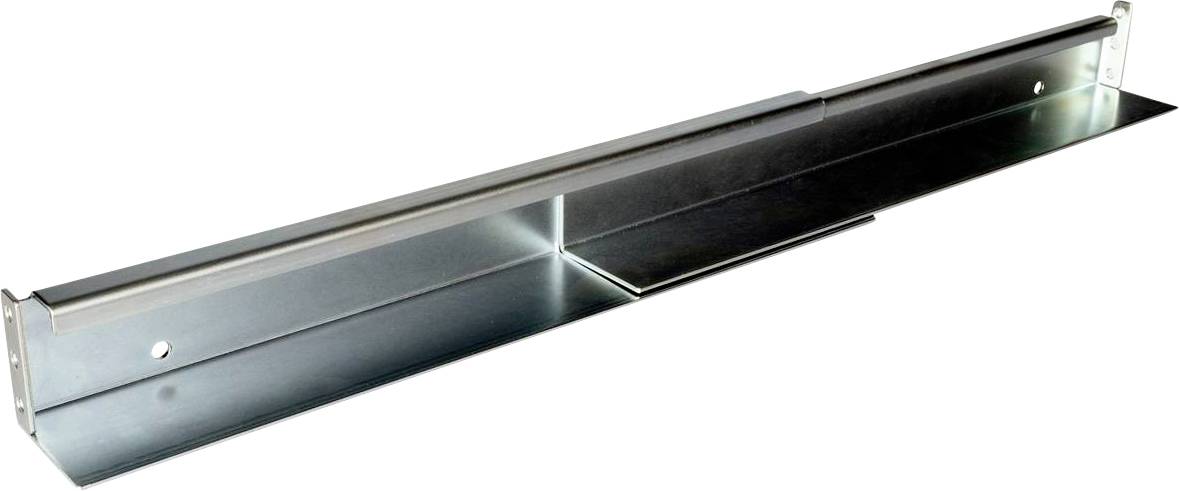 Roline 26.21.0113 19 pouces Glissières pour armoire électrique rails de fixation variables adapté à une baie de profonde-0