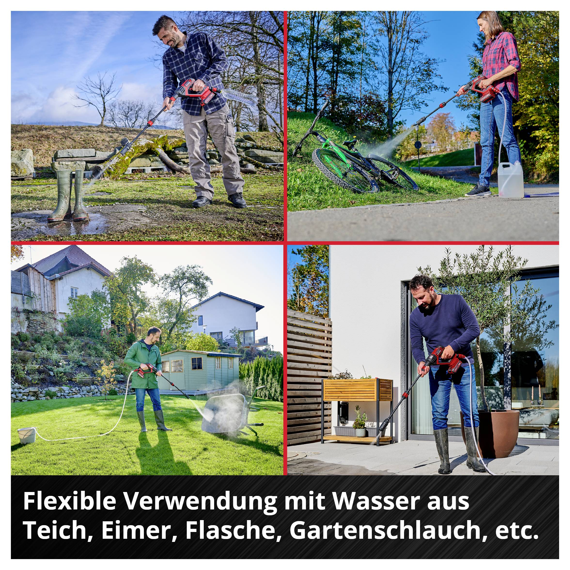 Einhell Power X-Change HYPRESSO 18/24-1 Nettoyeur haute pression sans fil 24 bar à eau froide-8