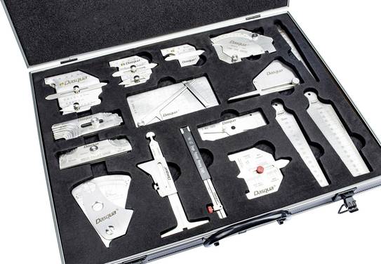 Dasqua  8511-0070 Set de gabarits de soudage