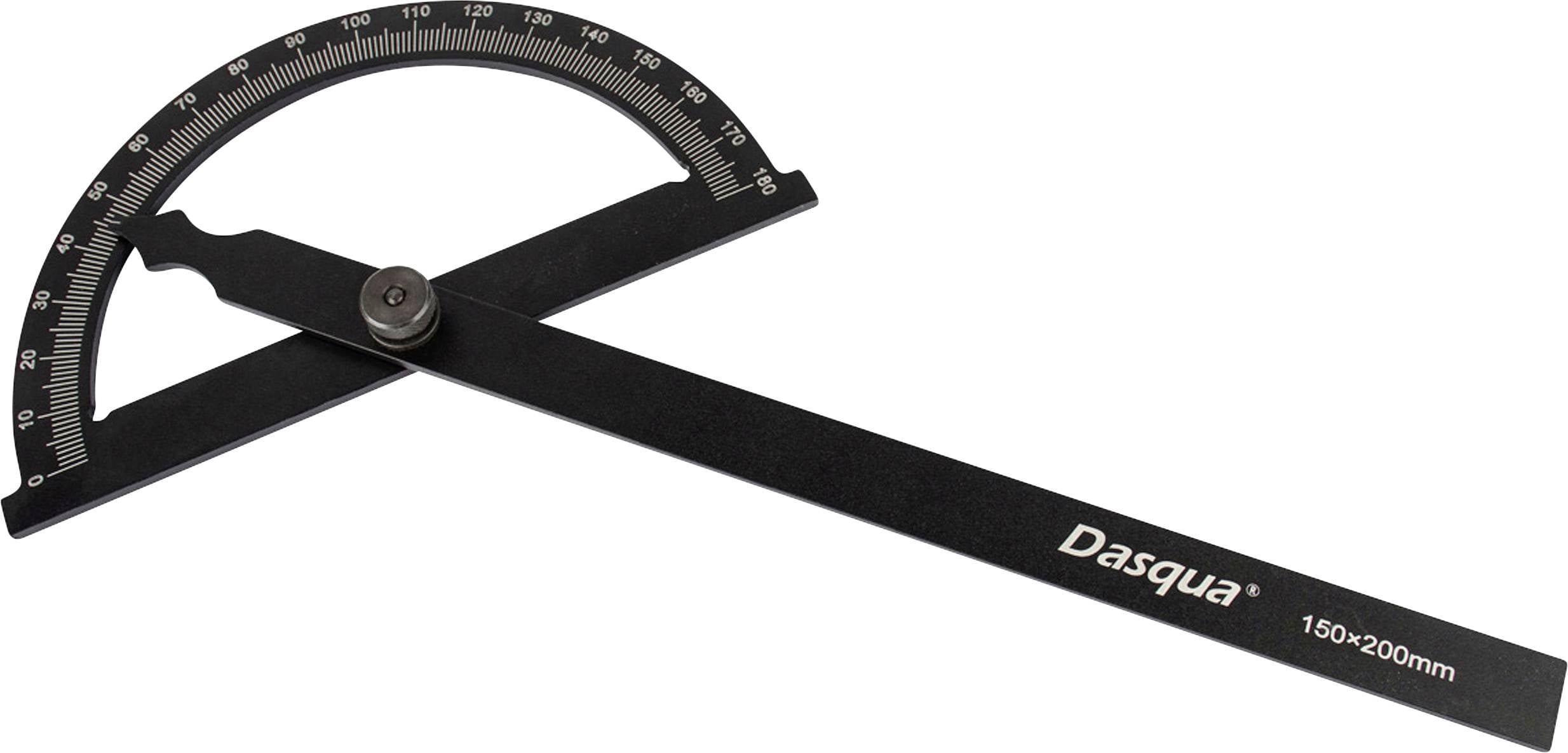 Dasqua 120L x Dia.80 mm 1804-0006 Mesureur d'angle 180 °