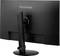Un écran de marque ViewSonic, vu de dos, monté sur un socle circulaire, ne présente aucune connexion ou câble visible.