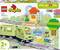 LEGO Duplo Train d'Aventures Interactif avec train, rails, personnages et chien. Favorise la résolution de problèmes et la patience. À partir de 2 ans.