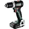 Perceuse-visseuse sans fil Metabo BS 18 L BL 613155500 18 V 2 Ah Li-Ion + 2 batteries, brushless, + mallette, + chargeur