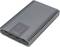 Disque dur externe avec boîtier métallique rainuré, deux ports USB-C et une prise secteur. Marqué 'Type-C', 'Clone', 'Power'.