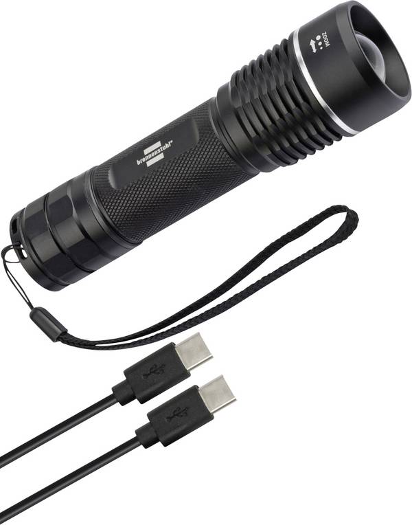 <br>  Brennenstuhl<br>  TL 1201 AF<br>  1178600801<br>  LED<br>  Lampe de poche<br>  <br>  à batterie<br>  1200 lm<br>  31 h<br>  300 g<br>