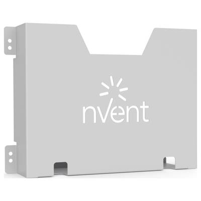 Boîtier gris avec le logo blanc 'nVent' sur la face avant.