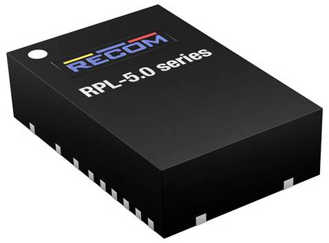 RECOM RPL-5.0-CT Régulateur de tension - Contrôleur de commutation CC/CC    5 A