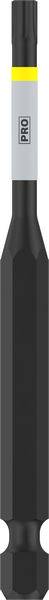 Foret avec un corps en métal noir robuste et une tige cylindrique, adapté pour le perçage précis dans des matériaux solides.