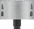 Une scie cloche grise portant l'inscription 'BI-Metal Ø 3 3/8'' 86 mm Made in China'.