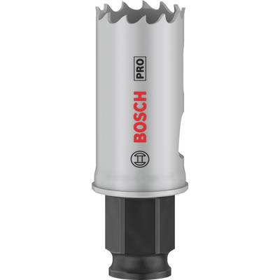 Couronne de scie à métaux Bosch avec logo rouge, adaptée pour un perçage précis.