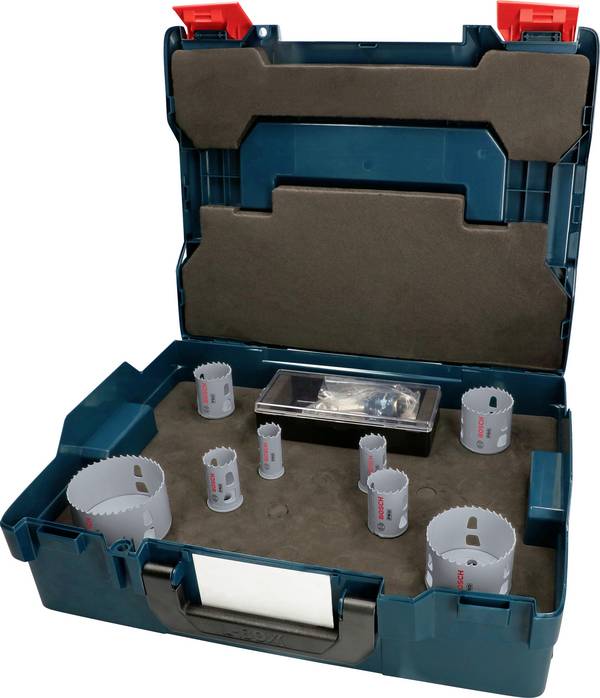Bosch Accessories 2608594432 2608594432 Jeu de scies-cloches  22 mm, 25 mm, 30 mm, 35 mm, 40 mm, 51 mm, 68 mm, 83 mm  1 pc(s)